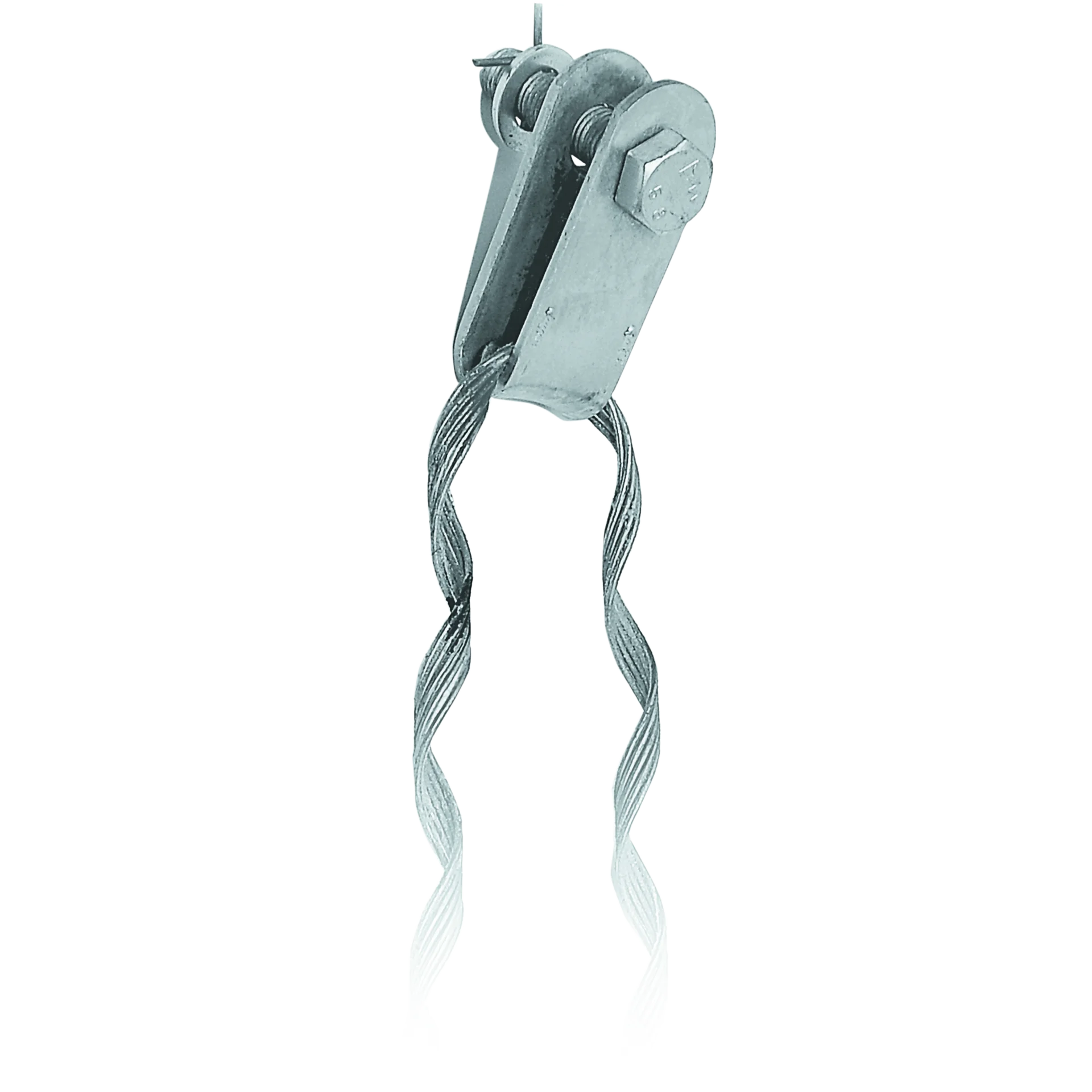 SNR-НСО-8-8,6/9,5К - Зажим натяжной спиральный (НСО), 8кН, c коушем, диаметр зажимаемого кабеля 8.6~9.5мм