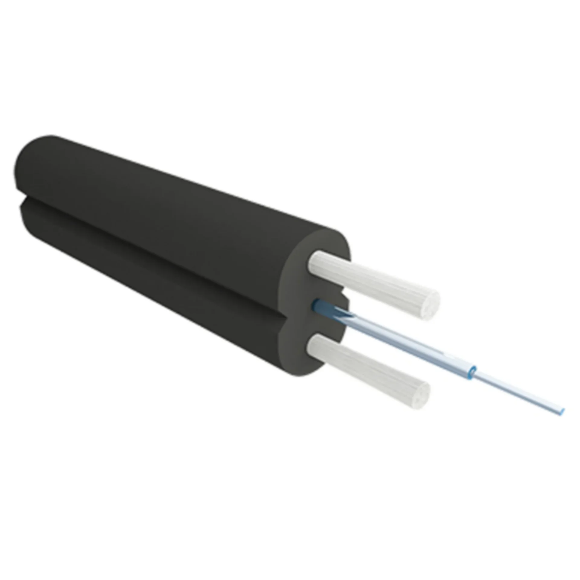 B-OptiX BO-FTTH-FB-1-HZC - Кабель оптический 1F: G657A1, 0.50mm GFRP*2, 2.00*3.00mm New LSZH Material in Black купить в Казани 	Внимание! Кабель не требует перемотки и отгружается на заводских барабанах по 1км. Каждый барабан д