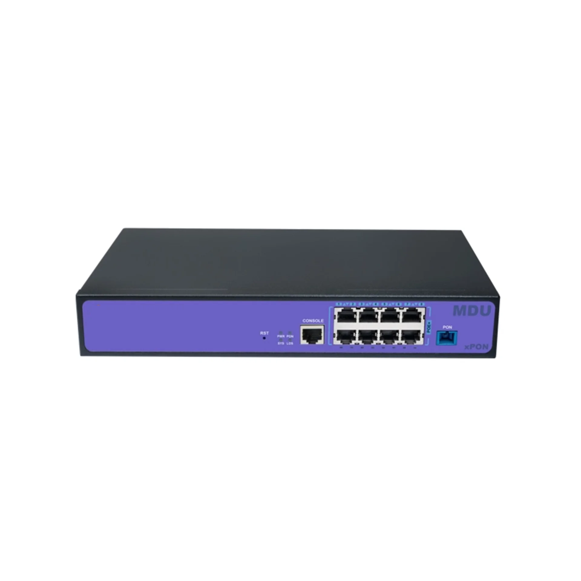 SNR-ONU-GPON-8G-POE - Абонентский терминал ONU GPON, c 8 портами PoE 10/100/1000Base-T, совместимый с OLT BDCOM