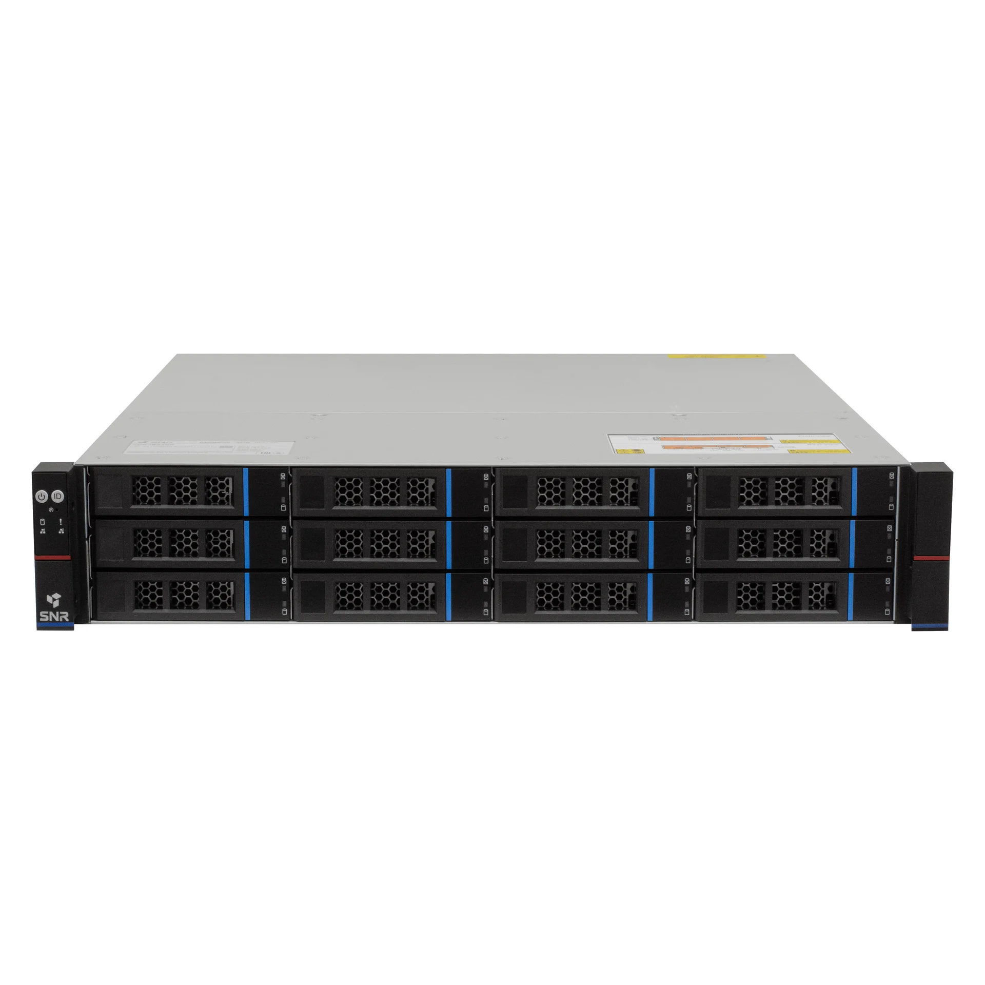SNR-SR2412RE-NV - Серверная платформа 2U, возможность установки до двух процессоров AMD EPYC Gen4, DDR5, 12x2,5"/3,5" SAS/SATA/NVMe, OCP 3.0 PCIe 5.0 x8, два блока питания 1300W резервируемые купить в Казани 	Процессоры AMD EPYC 9005 Turin не поддерживаются.​		В комплекте отсутсвует сетевая карта!	Универсал