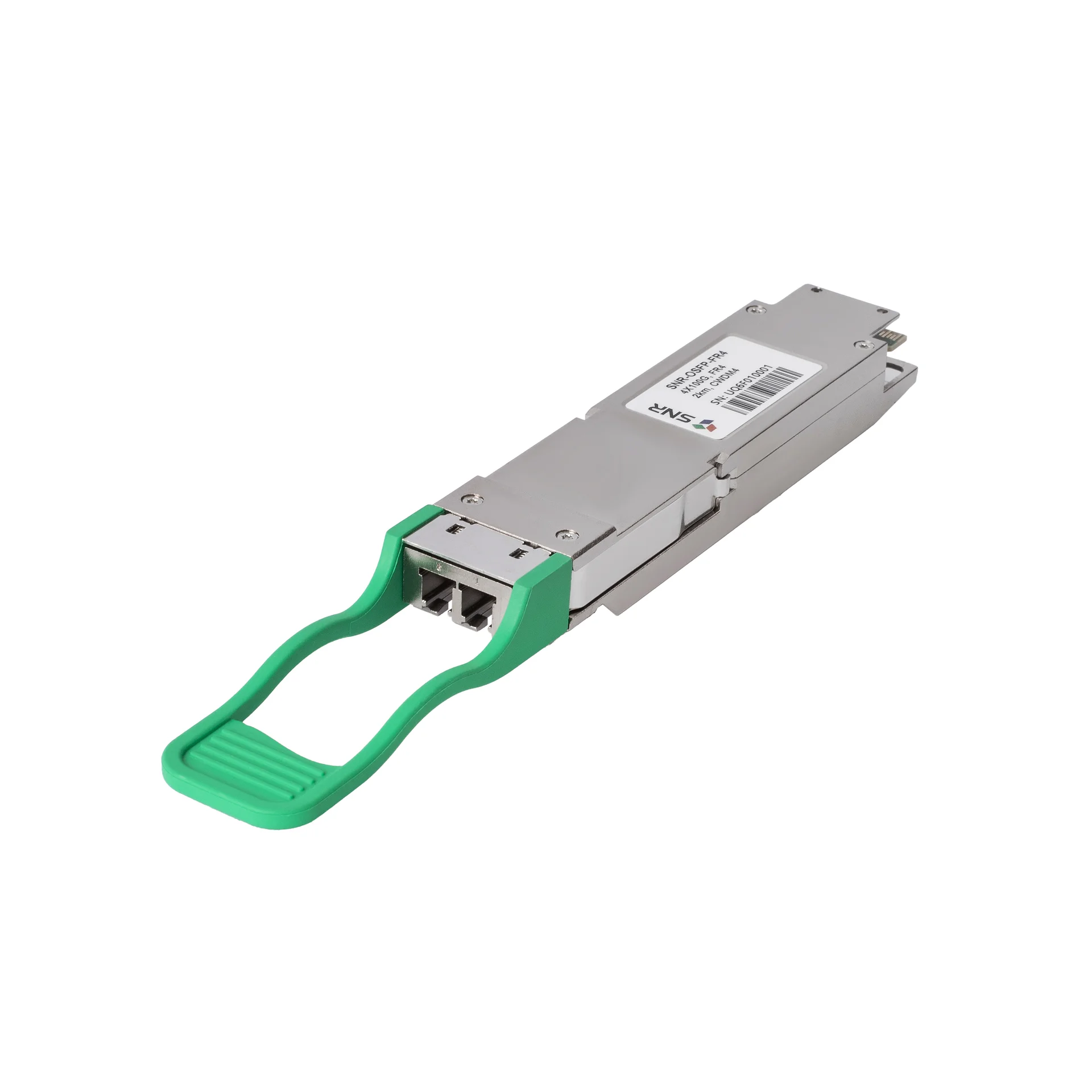 SNR-OSFP-FR4 - Модуль 400G OSFP 4x100GBASE,разъем LC, дальность до 2км