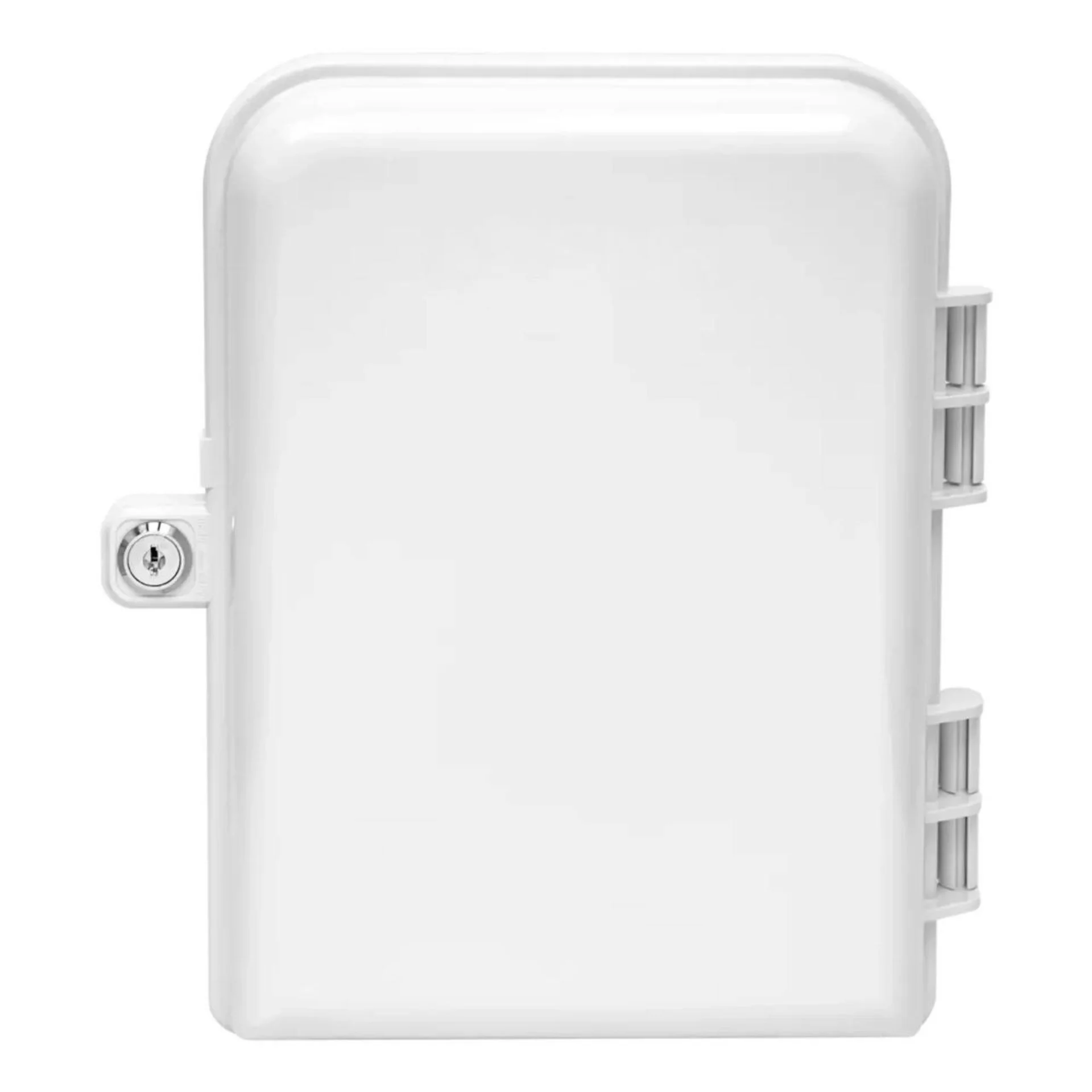 B-OptiX BO-FTTH-FDB-16S - Оптический распределительный бокс на 16 абонентских портов SC/LC Duplex, предназначен для подключения в сетях FTTH при помощи абонентских кабелей купить в Казани 	Оптический бокс BO-FTTH-FDB-16S используется в системах передачи данных для соединения и комму