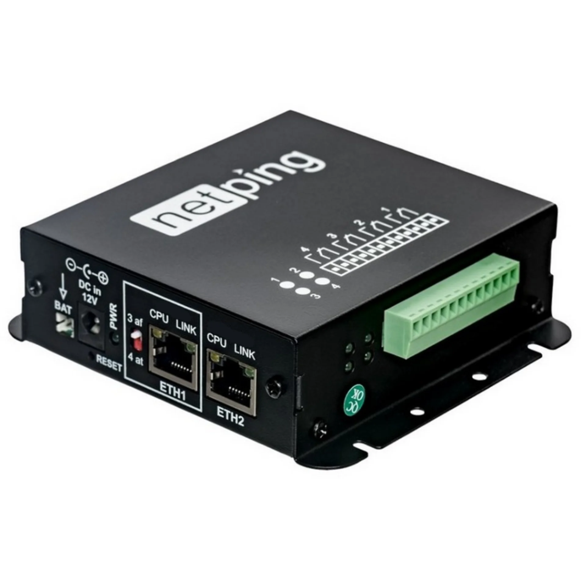 NetPing Input+Relay v3 - Компактное устройство удаленного мониторинга датчиков по сети Ethernet/Internet. Позволяет удаленно управлять внешними устройствами и оборудованием и получать уведомления и информацию о состоянии датчиков. купить в Казани 	Устройство NetPing Input+Relay v3 — это устройство удаленного мониторинга датчиков, оснащенное 4 вс