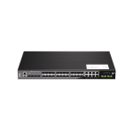 Wi-Tek S5028FM-16S8C4X-L3 - Коммутатор промышленный управляемый L3, 16SFP + 8GE Combo + 4x10G SFP+ купить в Казани 	Управляемый оптический L3-коммутатор S5028FM-16S8C4X-L3 предназначен для интеграции в современных в