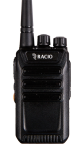 Racio R110 - Миниатюрная, надежная и недорогая радиостанция с мощностью 2 Вт и повышенной автономностью, которую обеспечивает высокая емкость аккумулятора - 3000 мА/ч (до 200 часов работы) и возможность заряда от USB. купить в Казани 	Бюджетная карманная радиостанция Racio R110 (диапазон частот UHF (403-470 МГц)) – это самая недорог