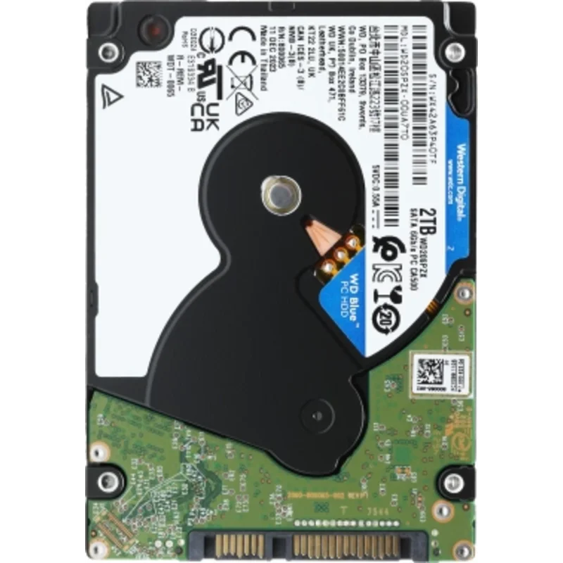 WD Notebook Blue (WD20SPZX) - Жесткий диск SATA-III 2TB, 5400rpm, 128MB, 2.5