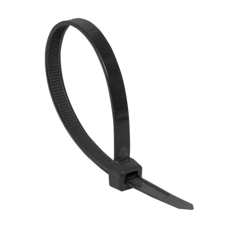 EKF plc-cb-2.5x200 - Хомут кабельный 2.5х200 нейл. черн. (уп.100шт)
