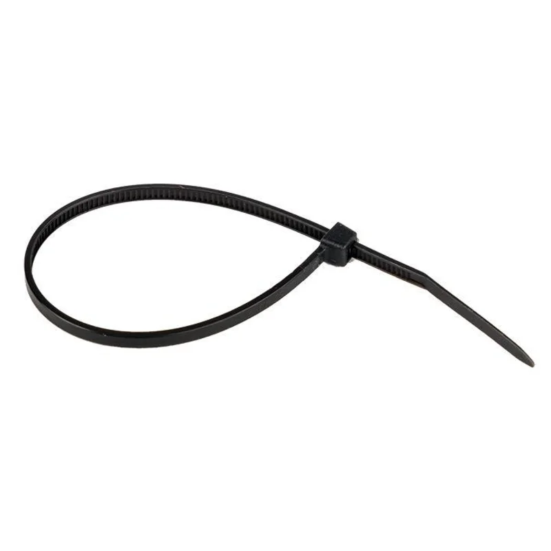 EKF plc-cb-2.5x150 - Хомут кабельный 2.5х150 нейл. черн. (уп.100шт)