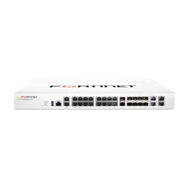 Fortinet FortiGate-101F (FG-101F) - Межсетевой экран 22 интерфейса 1GE RJ45, 4x1GE SFP и 2x10GE SFP+ SSD 480G