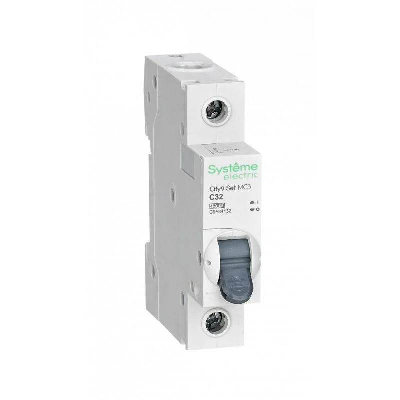 SE C9F34132 - Выключатель автоматический модульный 1п C 32А 4.5кА City9 Set 230В