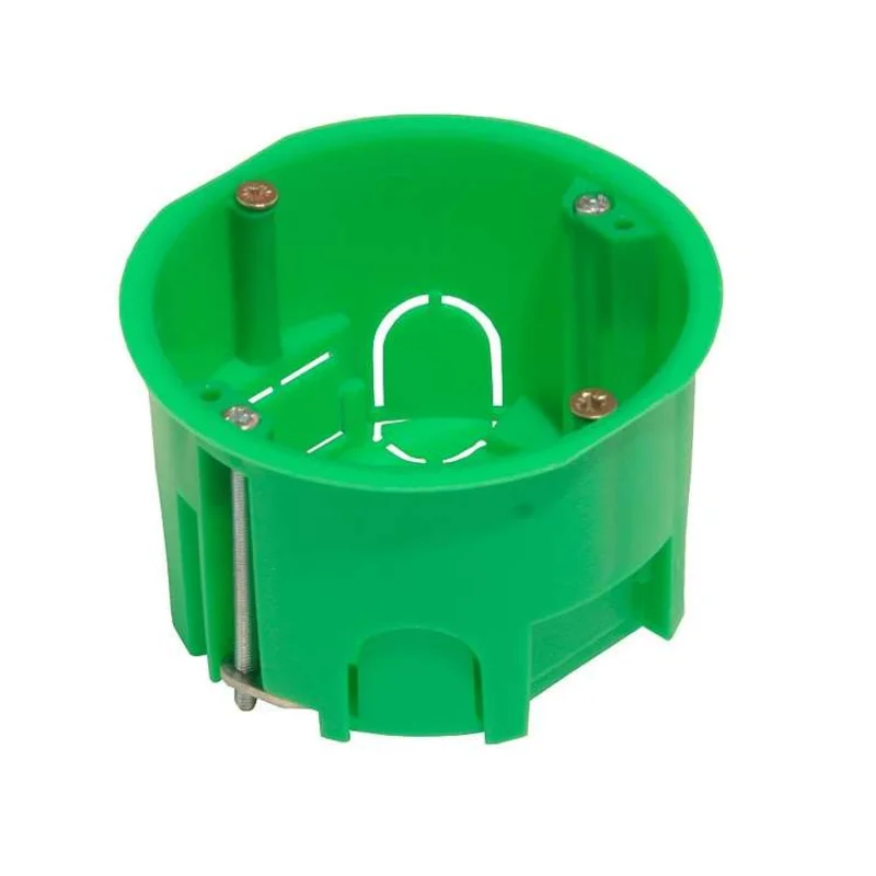 HEGEL КУ1202 - Коробка установочная СП 68х45 для гипсокарт. с метал. лапками