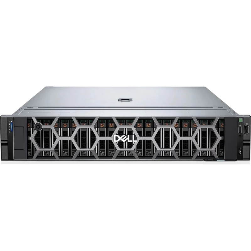 DELL PowerEdge R7625 (R7625-2x9654-2x1920GB-1x960GB-2x10/25G) - Сервер, 2xAMD EPYC 9654, 2x1920GB SATA SSD, 1x960GB SATA SSD, PERC H755, 2x10/25G SFP+ B57414, Idrac9 Ent, Rail Kit