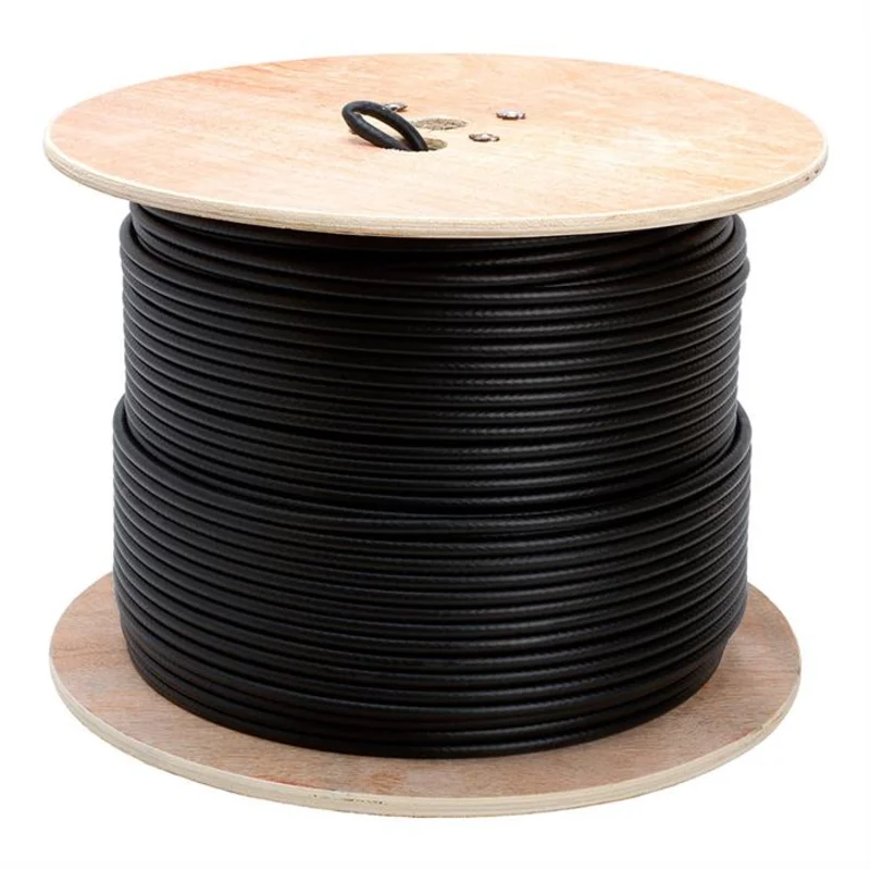 LANsens 2-04-5-2252 - Кабель витая пара FTP, 4 пары Cat.5e, PE, outdoor messenger, master, 305м