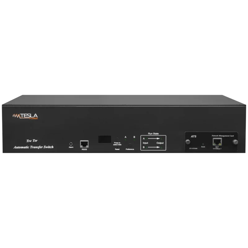 Tesla Power TP-ATS-12A04B-32A - Стоечный переключатель нагрузки 2U, 32A