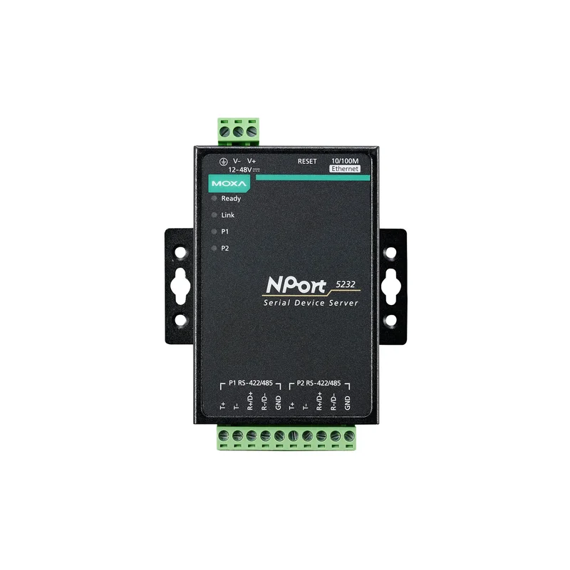MOXA NPort 5232 - 2 Port RS-422/485, без адаптера питания