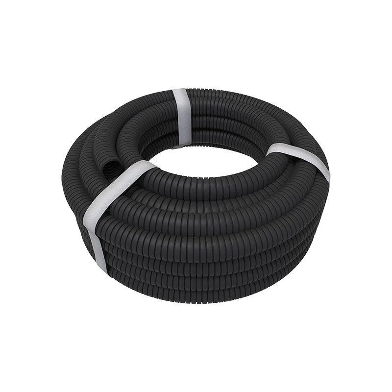 Rexant 28-0032-3 - Труба гофрированная ПНД d32мм с протяжкой черн. (уп.25м)