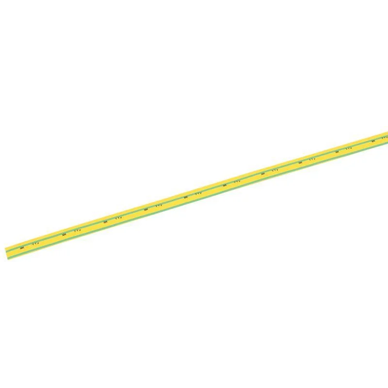 IEK UDRS-D16-1-K52 - Трубка термоусадочная ТТУ нг-LS 16/8 желт./зел. 1м