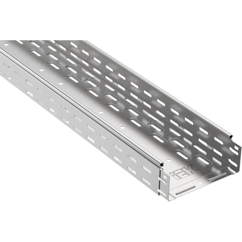 IEK CLP10-080-200-3 - Лоток листовой перфорированный 200х80 L3000 сталь 0.8мм