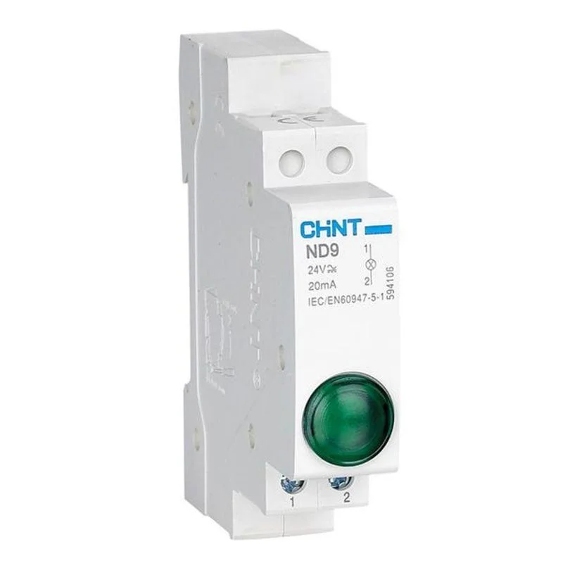 CHINT 594118 - Индикатор ND9-1/y AC/DC 230В (LED) (R) желт.