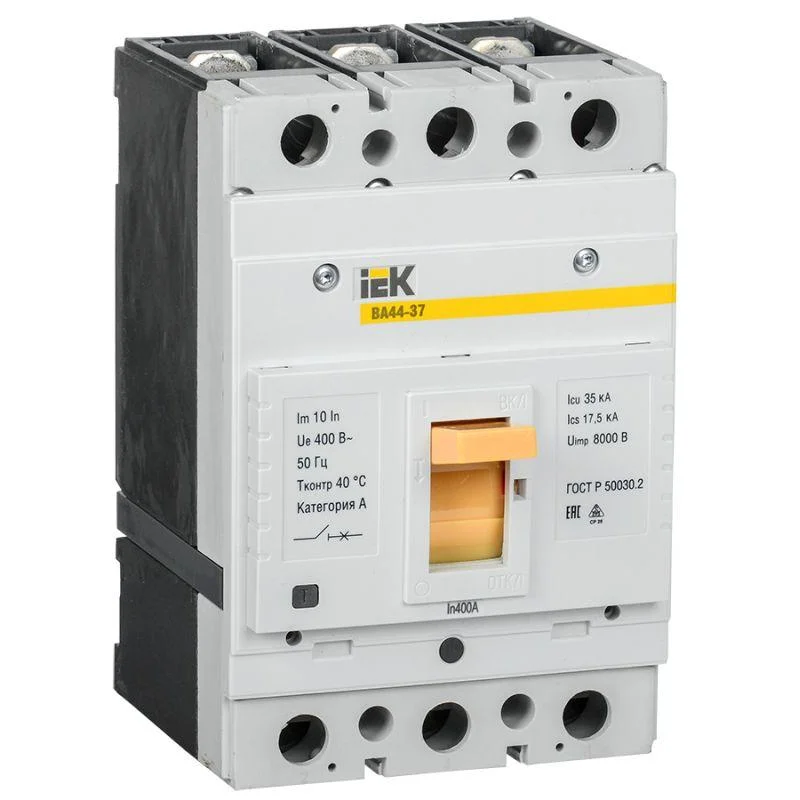 IEK SVA4410-3-0400-35 - Выключатель автоматический 3п 400А 35кА ВА44-37