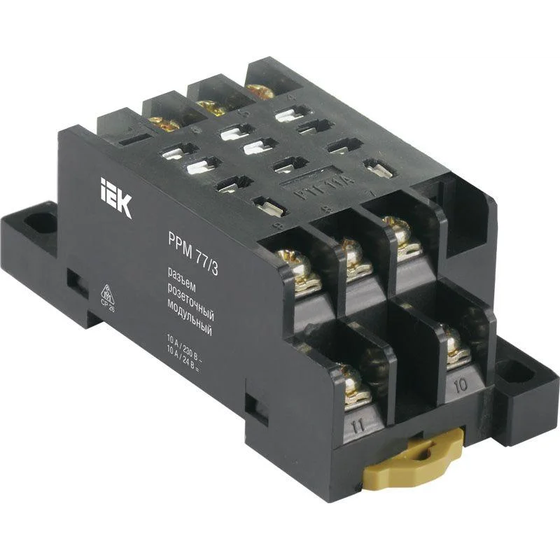 IEK RRP20D-RRM-3 - Разъем модульный РРМ78/3(PYF11A) для РЭК78/3(MY3)