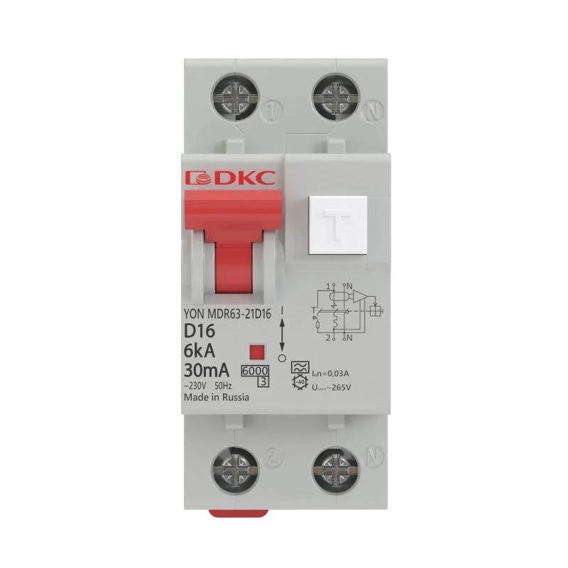 Выключатели дифференцальные модульные