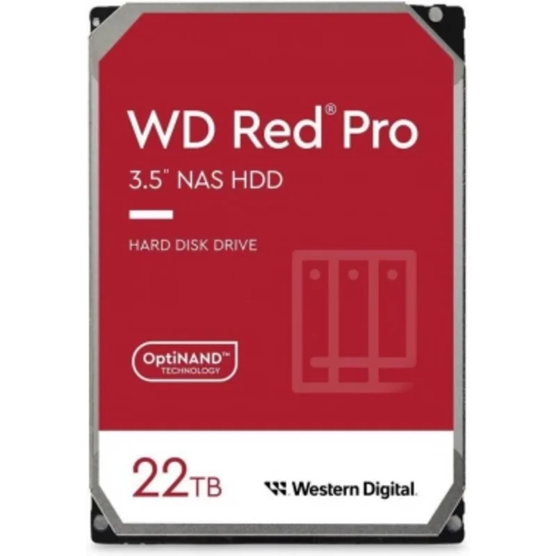 WD NAS Red Pro (WD221KFGX) - Жесткий диск SATA-III 22TB (7200rpm) 512Mb 3.5