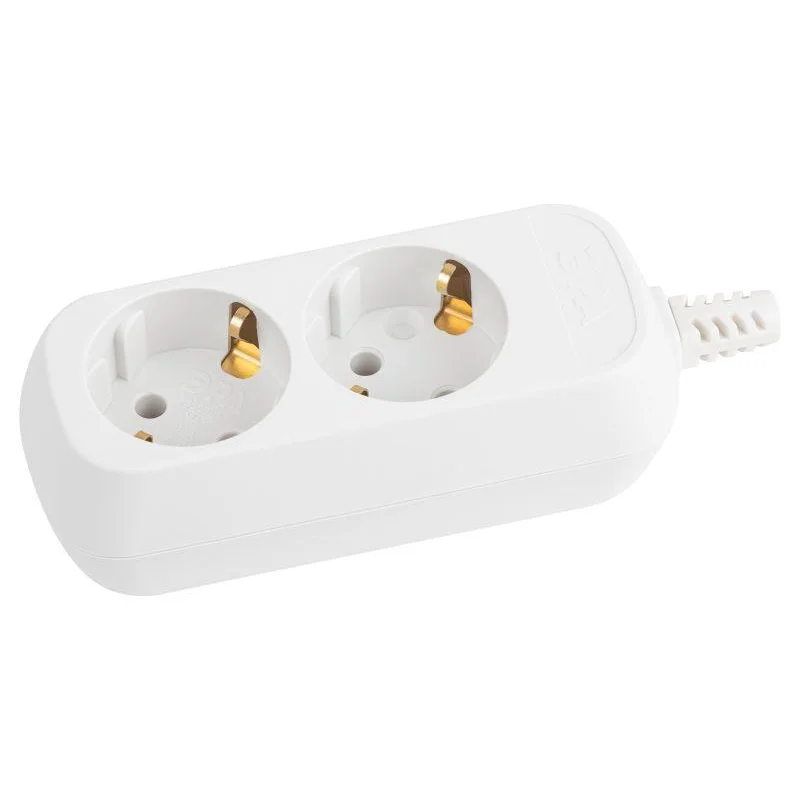 Эра Б0028339 - Колодка удлинителя 2-м с заземл. KX-2e