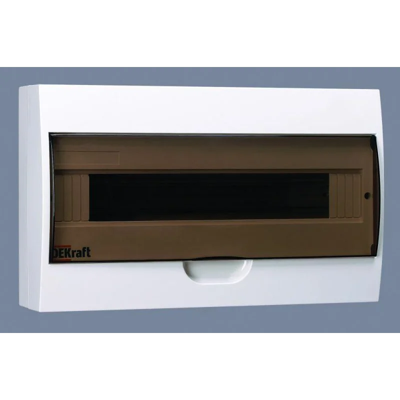 DEKraft 31012DEK - Корпус навесной ЩРН-П-18 18мод. IP41 пластик. купить в Казани 	Характеристики										Общие																Тип установки										Поверхностный														Клас