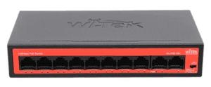 Wi-Tek WI-PS210H v3 - Коммутатор неуправляемый PoE 65Вт, 8 PoE FE + 2FE, CCTV режим, Watchdog