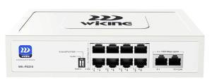 Wi-Tek WK-PS310 v2 - Коммутатор WIKING неуправляемый PoE 45Вт, 4GE(PoE)+1GE