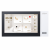 Dahua DH-VTH2421FW-P - Монитор видеодомофона IP 7 дюймовый, белый, ёмкостной сенсорный экран, встроенная карта памяти до 8ГБ, питание DC 12В/PoE
