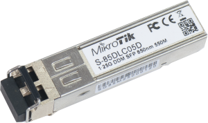 MikroTik S-85DLC05D - SFP-модуль, SFP (1.25G) module, 550m, Multi Mode