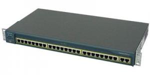 Cisco Catalyst WS-C2950T-24 - Коммутатор, Layer2, 24 порта 10/100Base-TX и 2 порта 10/100/1000BaseT. (фильтрация L2-L4)