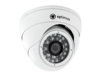 Optimus IP-E041.0(3.6) - IP-камера, 1.0Мп , купольная, 12V, 3.6mm, ИК 20м, IP66, 720P