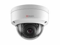 HiWatch DS-I102 (4 mm) - 1Мп уличная купольная IP-камера с ИК-подсветкой до 30м