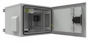 Шкаф термоизолированный 9U глубина 600. Для размещения 19-ти дюймого оборудования Описание: Шкаф уличный всепогодный 9U глубиной600мм (нагрев, охлаждение, контроль климата)предназначен для размещения автономно функционирующего активного и пассивного оборудования, поддержания заданного температурного режима внутри шкафа при эксплуатации