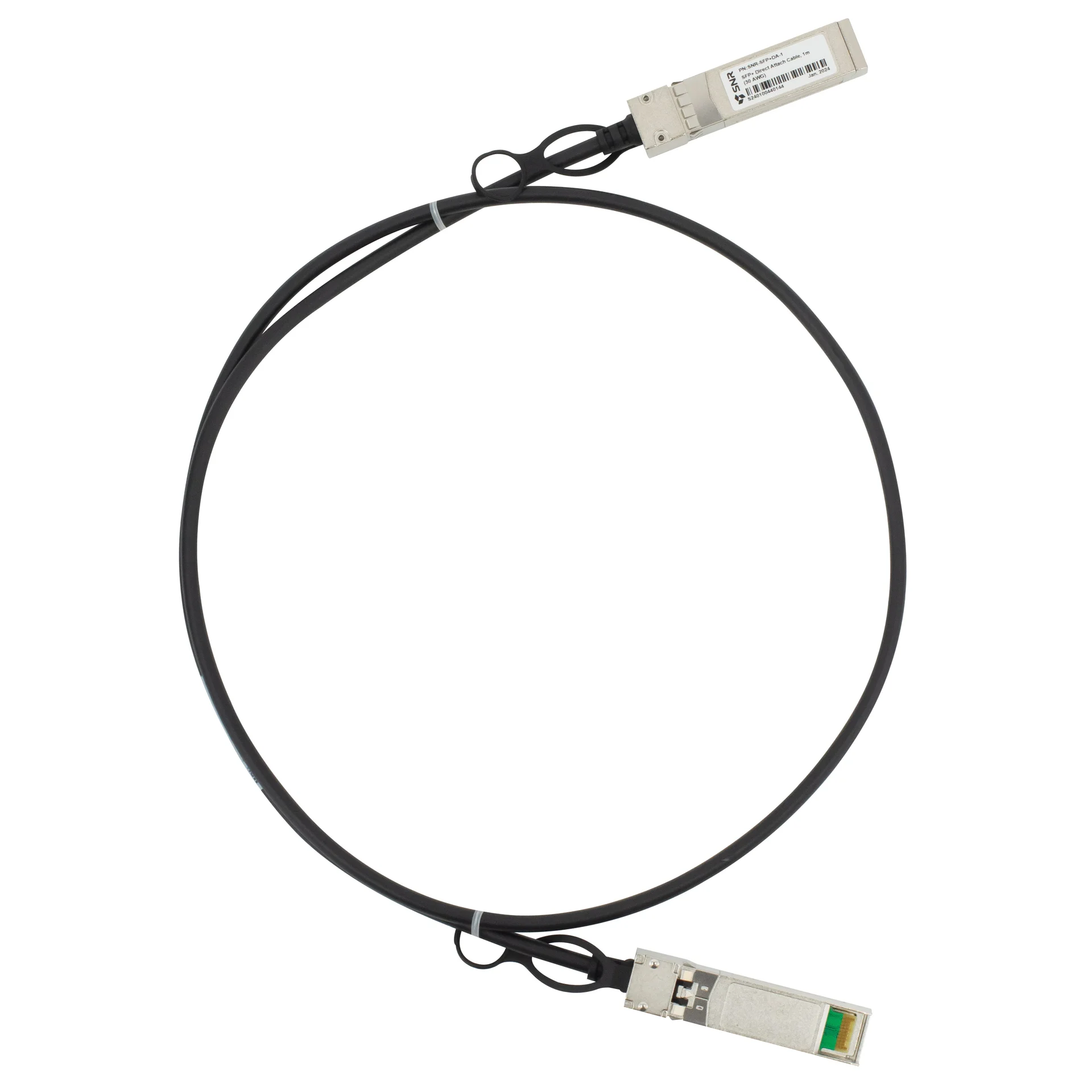 10 гигабитный Direct Attached Cable (DAC) модуль с форм-фактором SFP+, работающий по стандарту 10GBASE и совместимый со стандартами 10G Ethernet, 8/10G FibreChannel