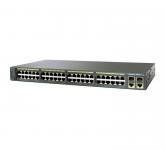Cisco Catalyst WS-C2960-48TC-L - Коммутатор управляемый в стойку уровень 2, 48*10/100Base-TX, 2*10/100/1000Base-T/SFP