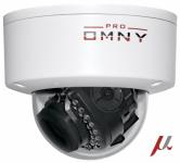 OMNY M14E 2812 - IP камера купольная OMNY PRO серии Мира. 4Мп/25кс, H.265, управл. IR, моториз.объектив 2.8-12мм, PoE/12В, EasyMic