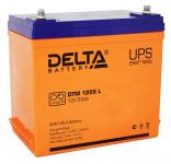 Delta DTM 1255 L - Аккумуляторная батарея, AGM, 55Ач, 12В