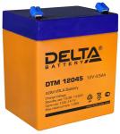 Delta DTM 12045 - Аккумуляторная батарея, AGM, 4.5Ач, 12В