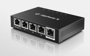 Ubiquiti EdgeRouter X (ER-X) - Маршрутизатор 5x Ethernet, раздача PoE, 880 МГц