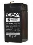 Delta DT 6023 - Аккумуляторная батарея, AGM, 2.3Ач, 6В купить в Казани 	Delta DT 6023															Герметизированные VRLA свинцово-кислотные аккумуляторы DELTA серии DT с
