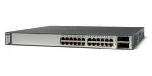 Cisco Catalyst WS-C3750E-24PD-S - Коммутатор Cisco Catalyst WS-C3750E-24PD-S, Layer3, 24 порта Ethernet PoE 10/100/1000 Мбит/сек (RJ-45), 2 порта 10GE (X2)