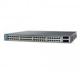 Cisco Catalyst WS-C3560E-48PD-S - Коммутатор, Layer3, 48 портов PoE Ethernet 10/100/1000 Мбит/сек, 2 X2 10 Gigabit Ethernet uplinks, Cisco Inline Power, PoE