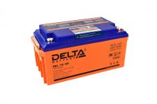 Delta GEL 12-65 - Аккумуляторная батарея, AGM+GEL, 65Ач, 12В, LCD-дисплей, контроллер