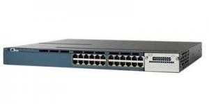 Cisco Catalyst WS-C3560X-24T-S - Коммутатор Layer3, 24 порта 10/100/1000 Base-T, 4 GE порта(SFP) или 2 10GE порта(SFP+) с модулем аплинка