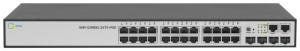 SNR-S2990G-24TX-POE - Управляемый POE коммутатор уровня 2+, 24 порта 10/100/1000Base-T с поддержкой POE и 4 порта 1/10G SFP+