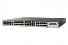 Cisco Catalyst WS-C3750X-48P-S - Коммутатор Layer3, 48 портов 10/100/1000 Base-T PoE+ 802.3at, 2 порта 10G (SFP+, при установке соотв. модуля), блок питания AC